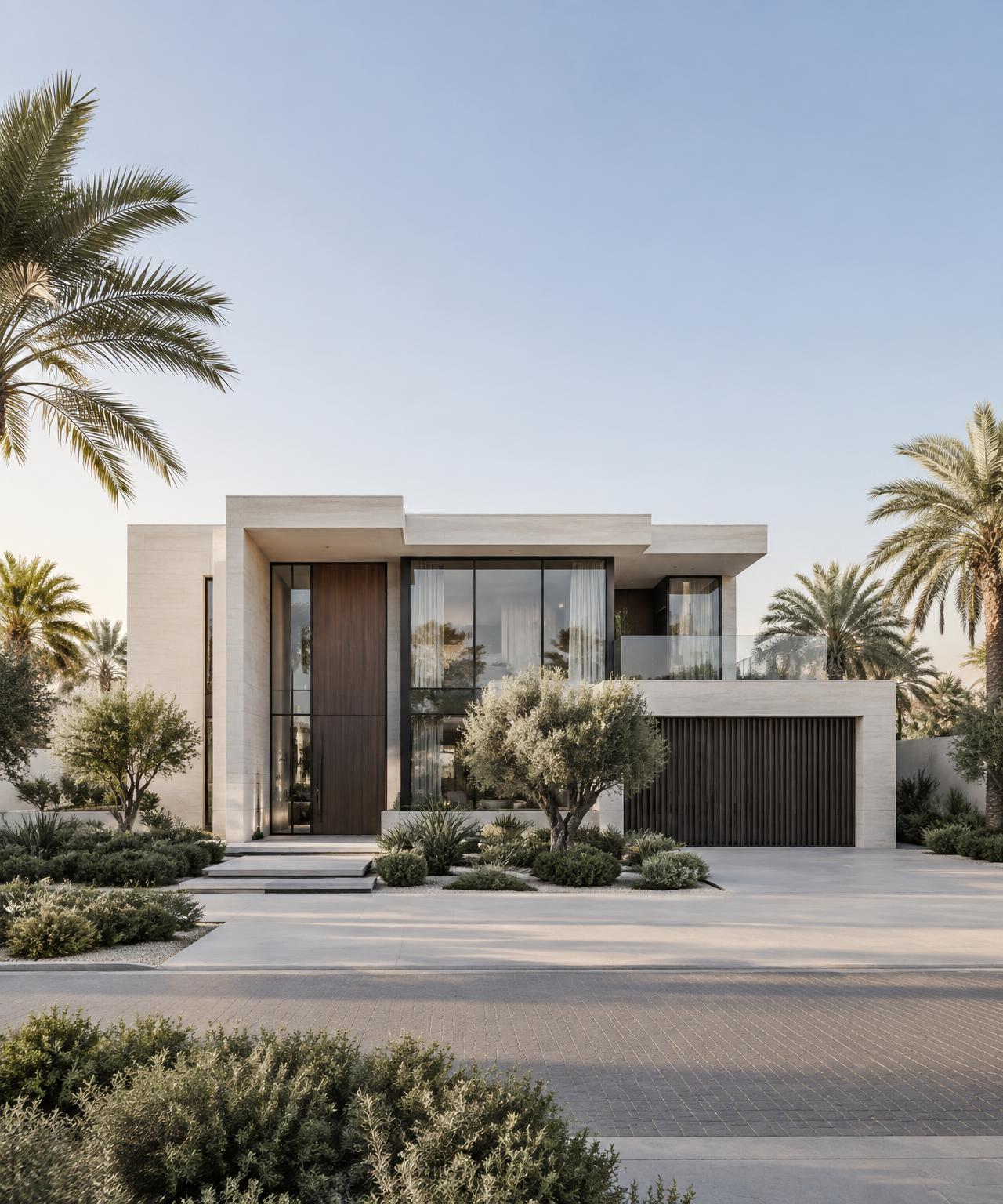 Contemporary Dubai villa managed by DHS UAE